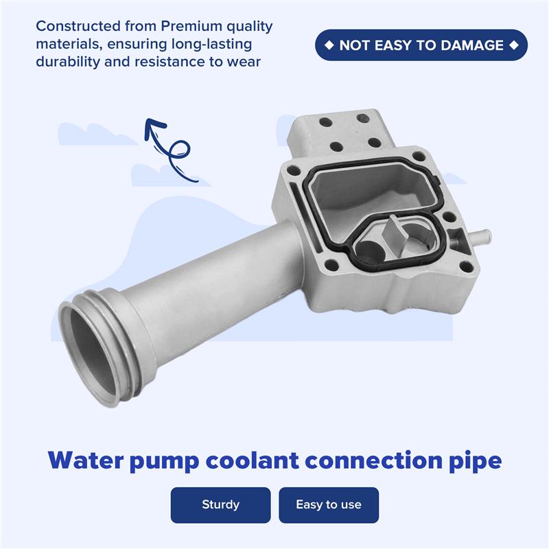 A77Q-Water Pump Coolant Connecting Pipe 20555313 20542128 3141617 3161417 For Volvo Bus Excavator RVI