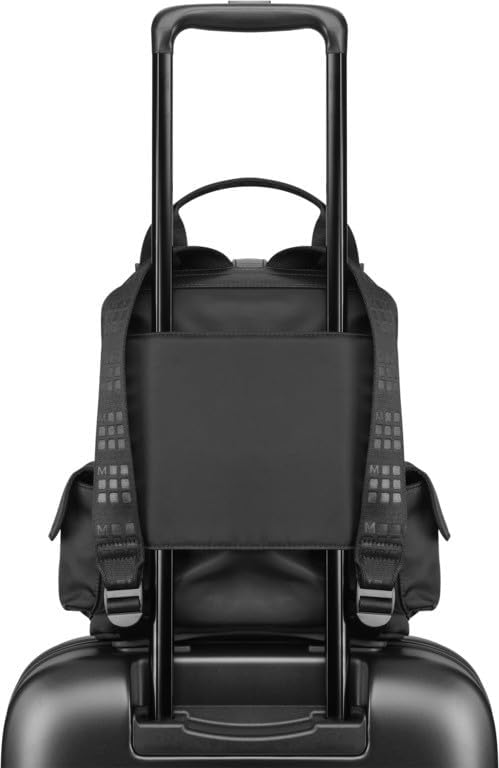 Moleskine Legendary Backpack, Men's, ET23TLEGBKSBK, Black, Small, Fits 13-inch Laptop, Business Backpack, Town Backpack