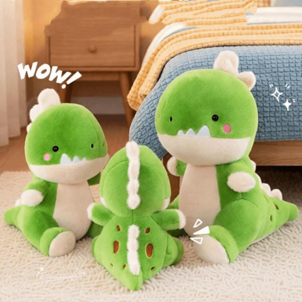 Soft Cartoon Dinosaur Plush Toy Fluffy Stuffed Animals Doll Cute Dinosaur Plush Doll Boys Girls