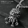 Shinjuku Gin no Kura Zombie Pendant Top (No Chain) Silver 925 Monster Dead Horror Item Halloween Men's