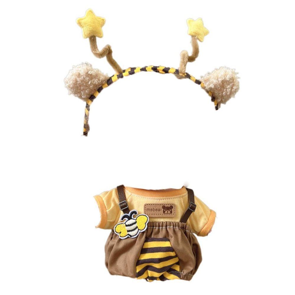 1 set Dress Up Star Doll Clothes Suit No Attributes Dolls Clothes 20cm Idol Cotton Doll