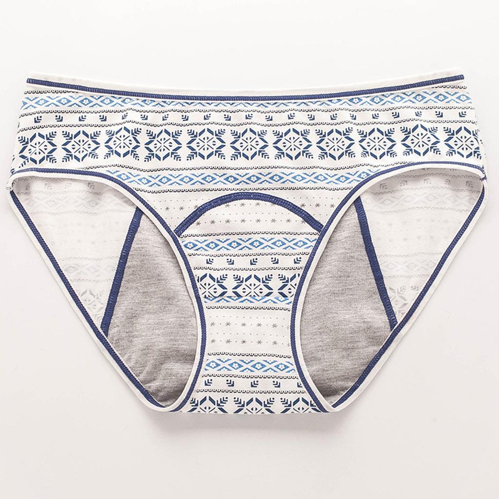 Teenagers Menstrual Panties Mid Waist Women's Panties Full Hip Panties