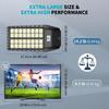 Ultra Bright Integrated Solar Street Light with 22000mAh Battery 384 SMD 5054 LEDs 120LM/W Germany Warehouse Stock EU Delivery