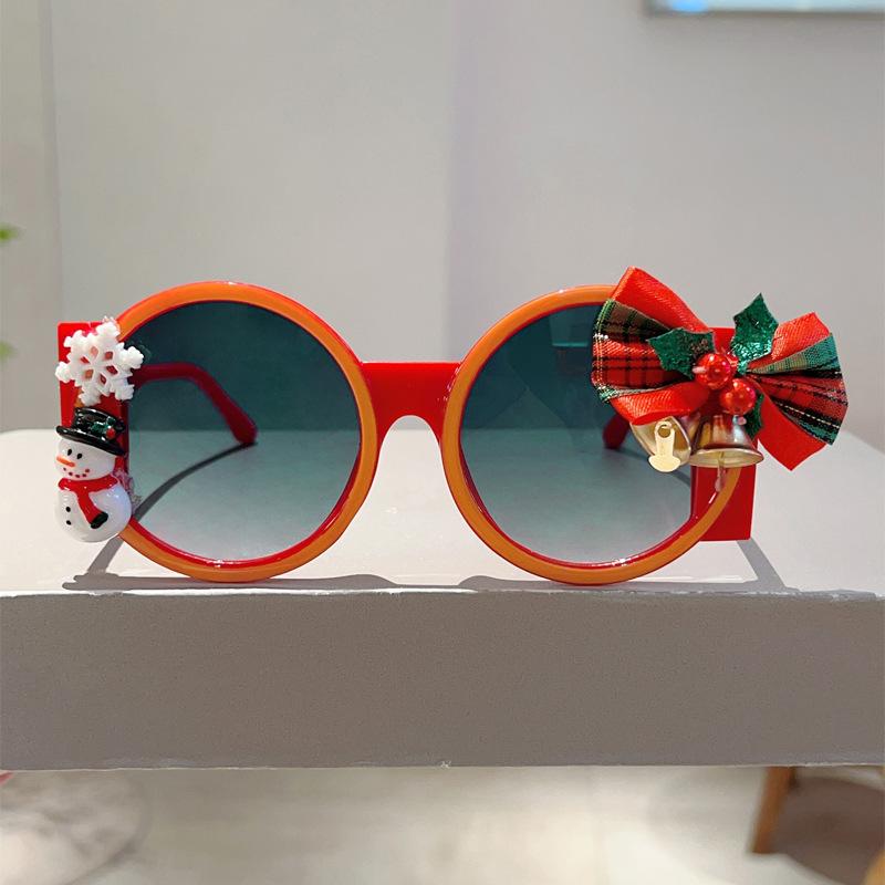 Большие круглые солнцезащитные очки Merry Christmas Luxury Brand Designer, женские и мужские, винтажные, популярные, для вечеринок, панк-солнцезащитные очки