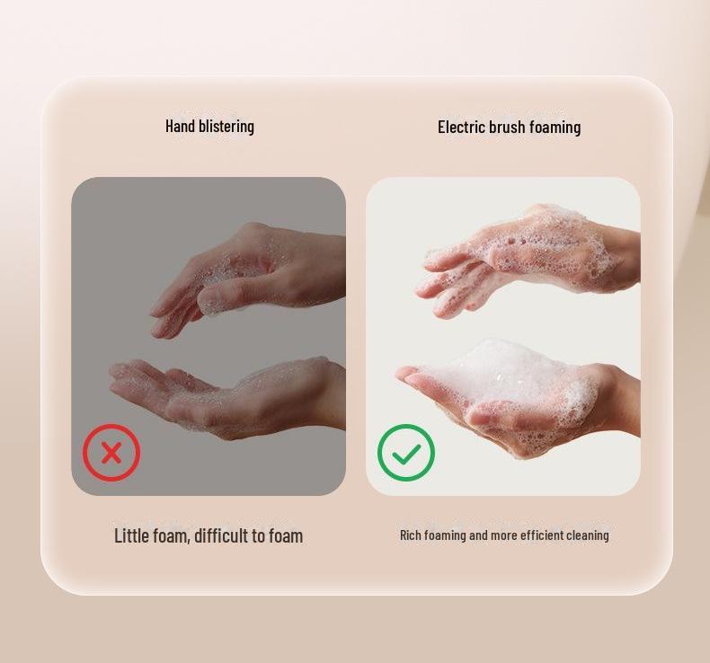 Автоматическая щетка для ванны с длинной ручкой для легкого очищения спины