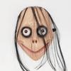 New Halloween Long Hair Scary Girl MOMO Masks Prom Party Props Clown Spooky Masks
