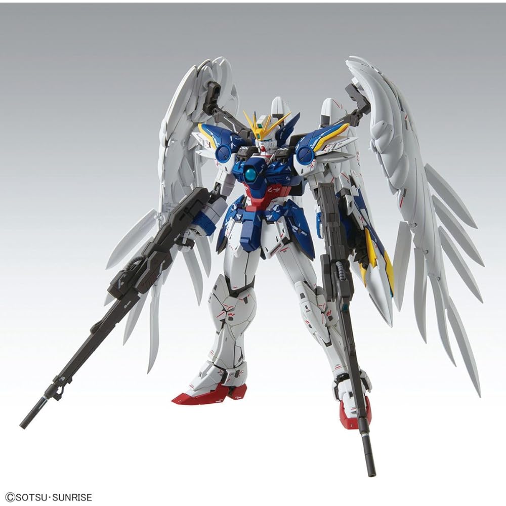 MG 1/100 Wing Zero EW Версия Ka Набор для сборки Мобильный доспех Гандам Бесконечный вальс