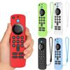Silicone Remote Control Protective Cover For Fire TV Stick HD/4K Glow-in-the-Dark Anti-Drop Dustproof Case