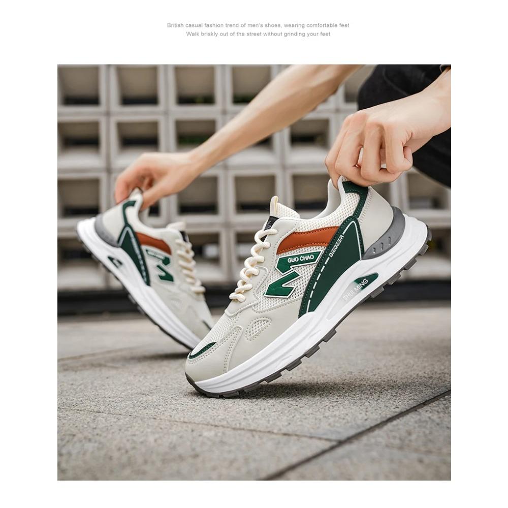 Мужская повседневная спортивная обувь лето дышащая легкая мягкая подошва нескользящая уличная обувь для бега модная классика студенческие сетчатые кроссовки