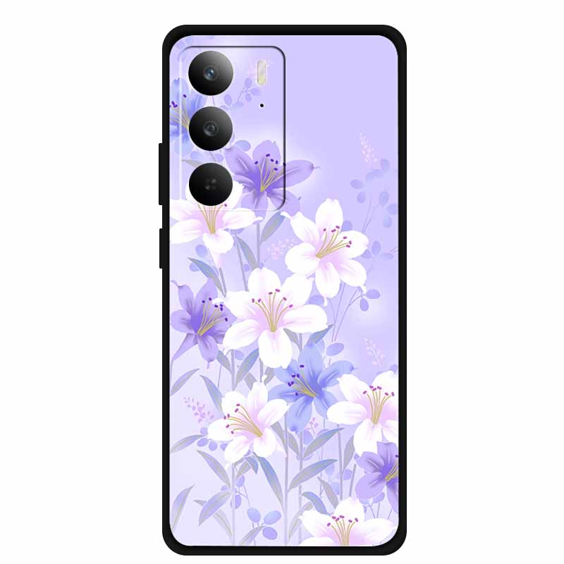 Чехол для телефона из ТПУ для Realme C75 C75X 4G Мягкие силиконовые чехлы Задняя крышка с мультяшными узорами Funda C 75 RMX3941 Модный роскошный бампер