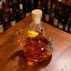 250ml Duck Whiskey Decanter Middle Finger Duck Whiskey Wine Bottle Glass Statue Decanter Liquor Container Home Decoration