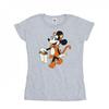 Womens/Ladies Cat Trick Or Treat Minnie Mouse Cotton T-Shirt