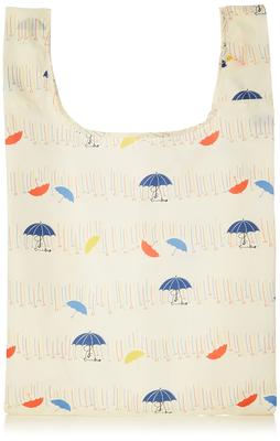 Marushin Moomin Rain and Umbrella Eco X W40 X D20cm 12 X Made with Recycled Product 1425015300 Bag, Cute, H63.5 (Folded 12cm), Polyester, Number