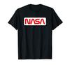 Космическая футболка NASA - Винтажная футболка с нашивкой NASA Red Worm Logo