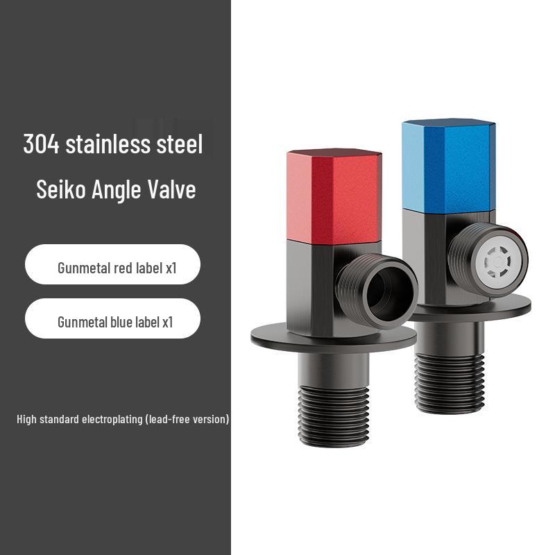 Высокопоточный погружной угловой шаровый кран из нержавеющей стали - Универсальный стоп-кран для горячей/холодной воды для лодок и домов