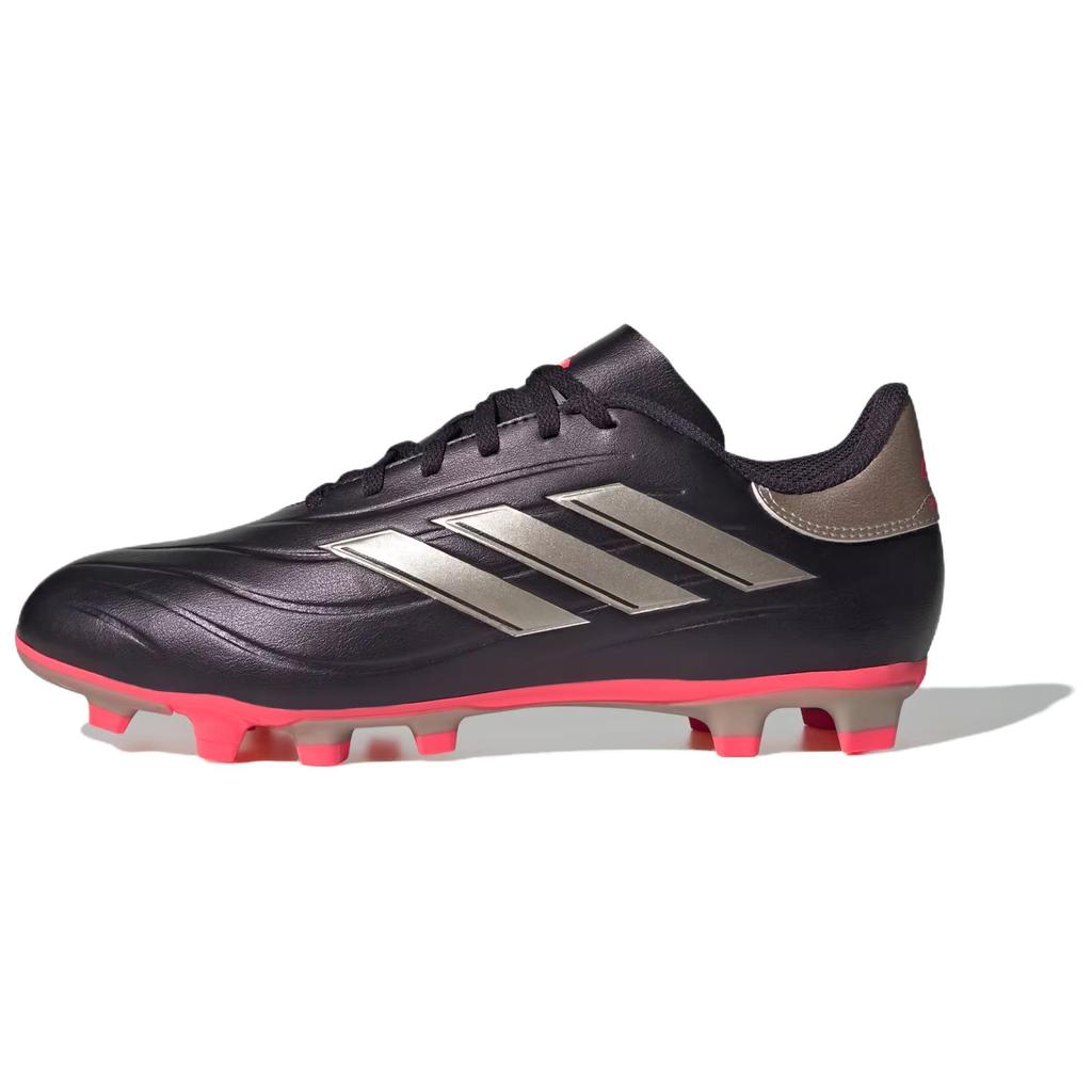 Adidas COPA PURE 2 Slip Resistant Abrasion Resistant Soccer Shoes Unisex Black Red IG8724