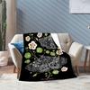 Butterfly Garden Blanket Soft And Comfortable Blanket Digital Printing Nap Blanket Bedroom