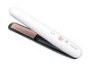 Koizumi Hair Iron Cordless Straight Iron USB Rechargeable Compatible with Overseas 2 Level Temperature Adjustment Pouch Included White KHS-8640W