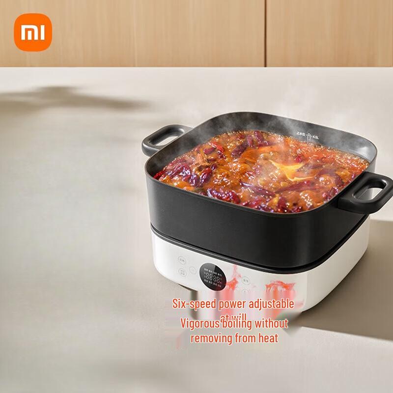 Электрическая мультиварка-хотпот Xiaomi Mijia 6 л, штепсель CN (адаптер в комплекте)