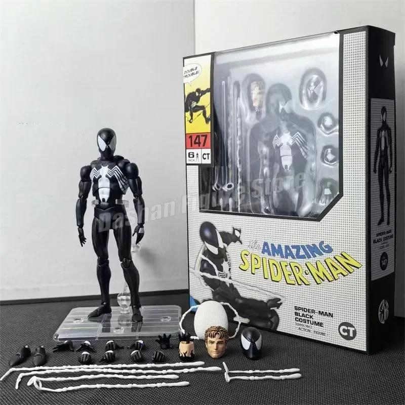 CT Toys Mafex 186 Алая Паутина Фигурка Действия Комикс Росомаха Человек-Паук Фигурка Коллекция Shf Удивительный Человек-Паук Модель Игрушки