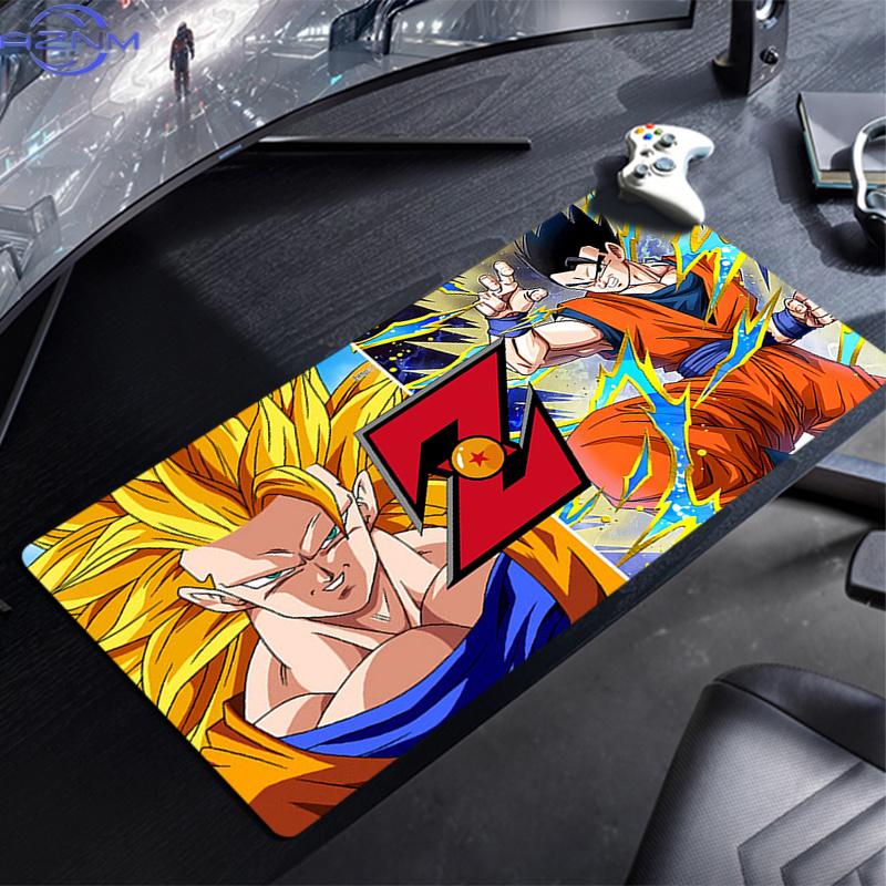 Large Gaming Mouse Pad Dragon Ball Anime Durable New PC Computer Gamer Desk Mat For CS GO LOL XXL Laptop Kawaii Mousepad