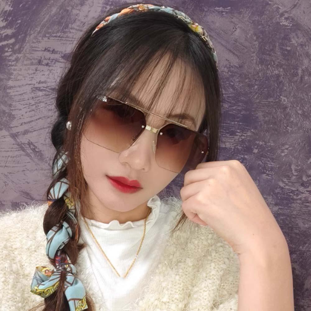UV400 Men Zinc Zinc Alloy Sunnies Classic Anti-UV Glasses Catwalk Women HD Sunglasses Business