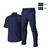 Black Workwear Navy Blue Security 2 Strechable Quickly Dry Uniform Men's Cargo Suit