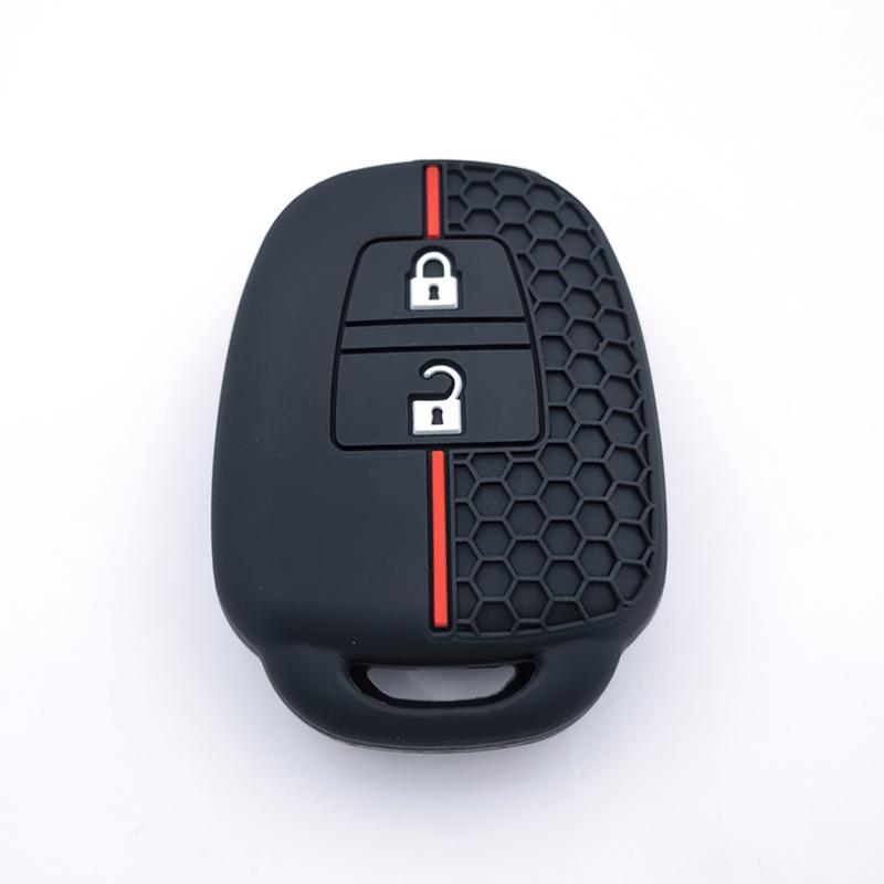 Силиконовый Чехол-Крышка для Автомобильного Ключа Для Toyota Yaris Corolla Highlander Crown 2 Кнопки Пульт Дистанционного Управления Защитная Оболочка Брелок Аксессуары