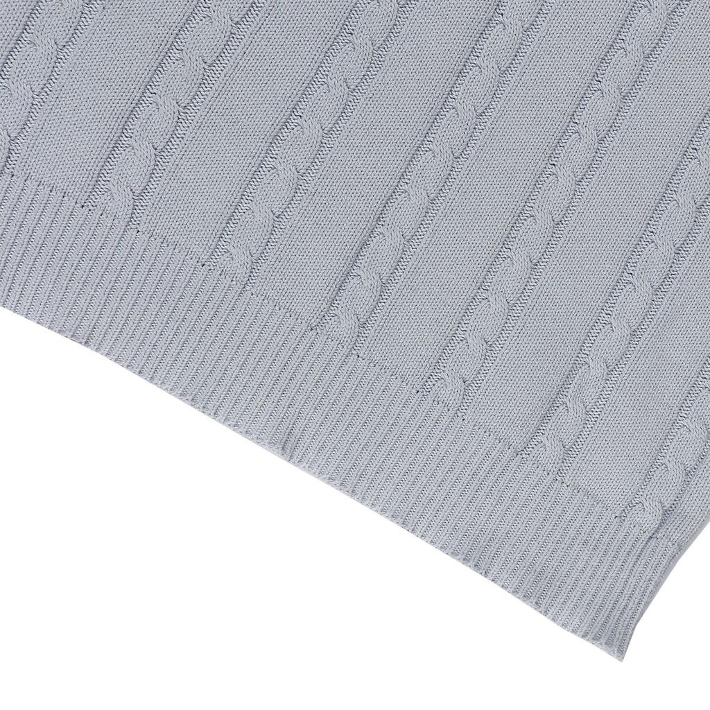 Мужской вязаный жилет, без рукавов, повседневный V-образный вырез, утолщенный жилет