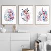 Human Anatomy Organ Poster Brain Heart and Lung Image Wall Art Canvas Painting Medical Room Decorative Print Decoracion Pared