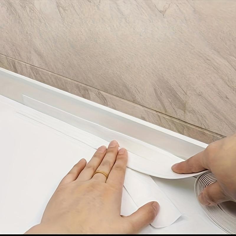 Уплотнительная лента для душа, ванны, самоклеящаяся водонепроницаемая наклейка на стену из ПВХ для ванной комнаты, кухни, уплотнительная лента, защита от плесени для раковины