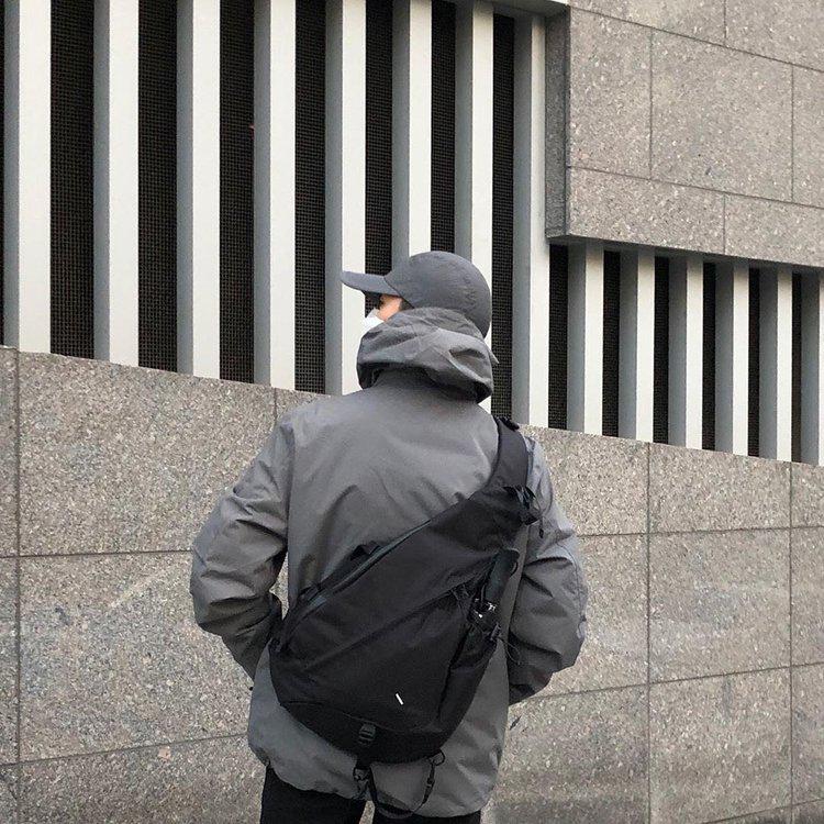 Мужская нейлоновая сумка-мессенджер — модная, многоцелевая, однотонная, спортивная и для отдыха на плече