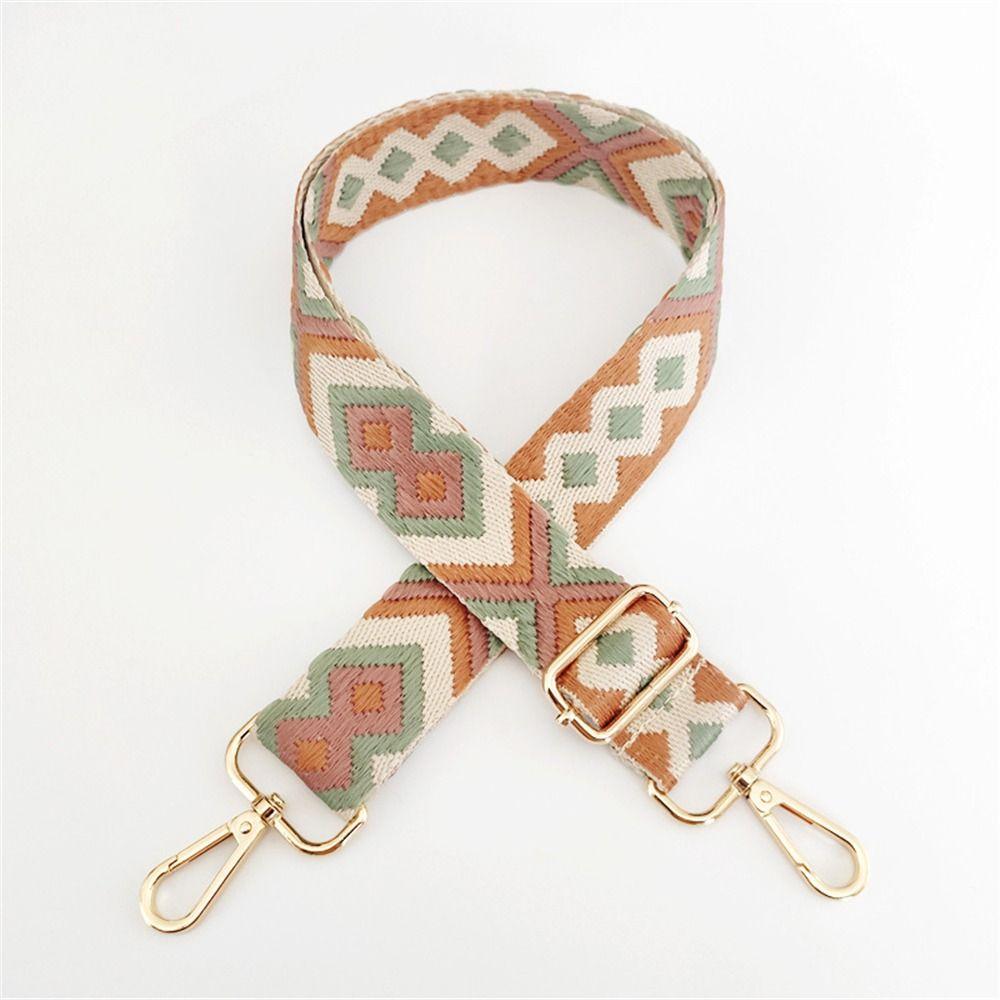 130cm Bag Accessories Wide Adjustable Bag Belt Strap for Handbags Jacquard Bag Strap Extender