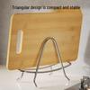 Stainless Steel Cutting Board & Pot Lid Rack