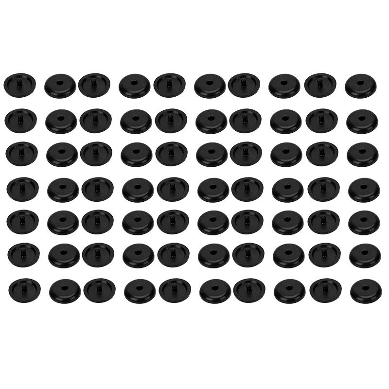 10/50pcs Car Safety Seat Belt Buckle Stopper Automobile Seatbelt Spacing Limit Stop Plastic Black Gray Beige Button Accessories