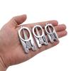 Travel Portable Fishing Line Cutting All Stainless Steel Safety Folding Scissors