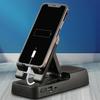 Multifunctional Foldable Phone Holder Stand with Wireless Bluetooth Speaker for iPhone Smartphone Desktop Non-slip Bracket