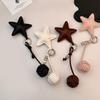 Fashion PU Leather Star Ball Star Bag Hanging Backpack Hanging For Women Bag Accessories