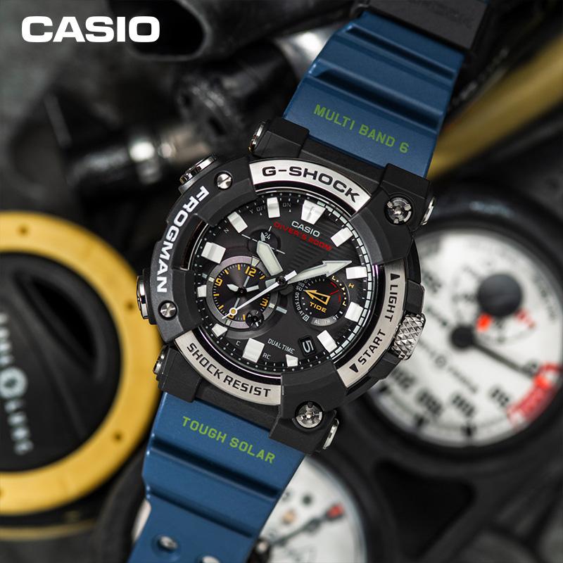 Casio Мужские Черные Часы GWF-A1000-1A2 GWF-A1000-1A2