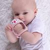 Baby Teether Food Grade Soft Safe Resilient Appease Mood Anti-eating Hand Silicone Kids Teething Newborn Dental Care Chew Toy Baby Product