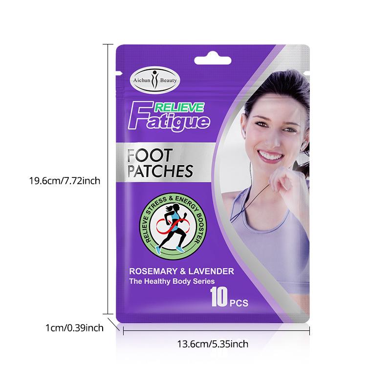 Маска для ног премиум-класса с ароматерапией лаванды и розмарина — упаковка из 10 шт.