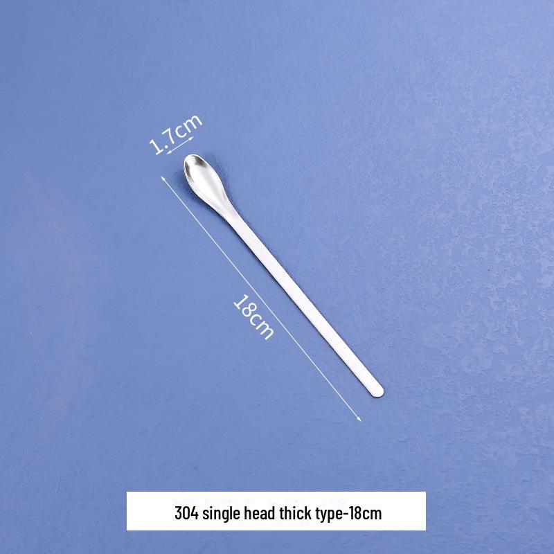 Медицинская ложка из нержавеющей стали для упаковки косметики — вариант с одной или двумя головками