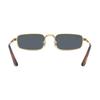 RAYBAN Металлические квадратные солнцезащитные очки с логотипом, унисекс, парный стиль 001/R5 54-21 RB3927