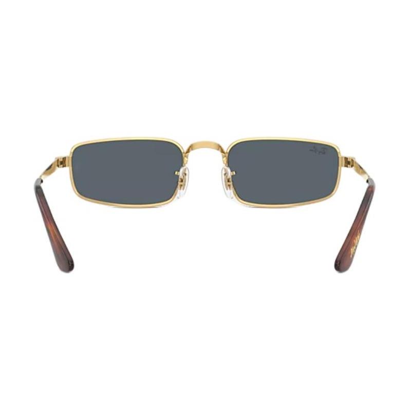 RAYBAN Металлические квадратные солнцезащитные очки с логотипом, унисекс, парный стиль 001/R5 54-21 RB3927