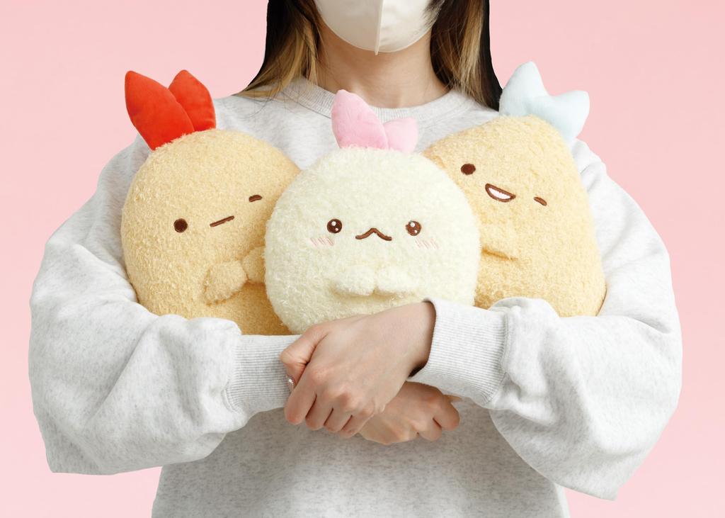 MV12801 Sumikko Gurashi Dreaming Tails Mini Мини-подушка Жареный хвост ставриды