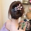 Ретро Цветочная Шпилька Пластиковые Заколки Для Волос Новые Аксессуары Для Волос