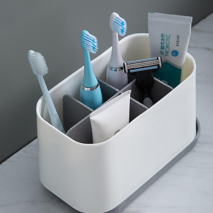 Многофункциональная зубная щетка, держатель зубной пасты, футляр для бритья, кисточка для макияжа, электрическая зубная щетка, органайзер, подставка, коробка, аксессуары для ванной комнаты