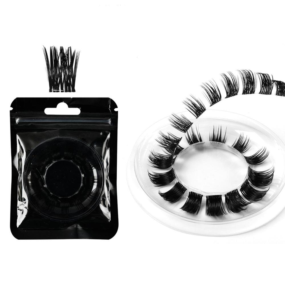 Mink-like Hair Fluffy False Eyelashes Eye Elongated 3D Eye Lashes Segmented Eye Eyelashes Ladies