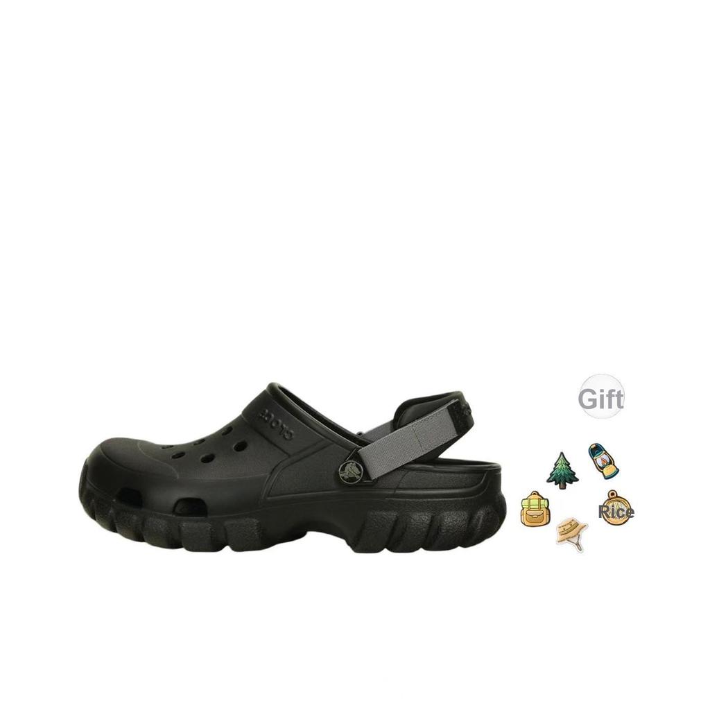 Crocs Классические клоги Модный тренд Клоги на толстой подошве Унисекс клоги Черные 202651-02S