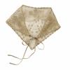 Casual Vintage Triangle Scarf Thin Tie-On Design Lace Headband Chic Style Bohemian Pattern Tie-On Headband Photography